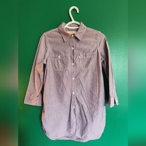 Levi's Womens Denim ShirtDress Purple